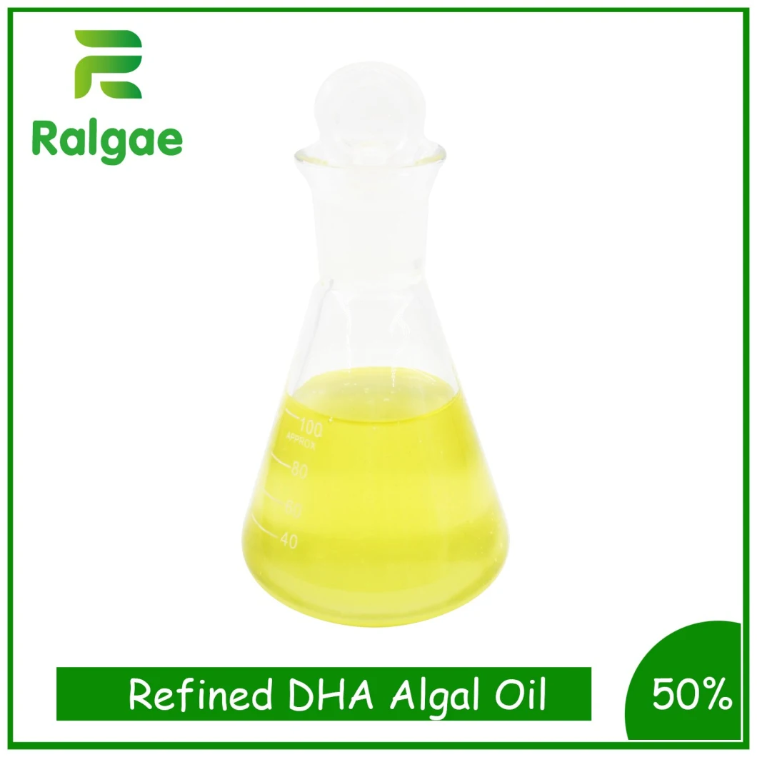 Refined Vegan Omega 3 Fatty Oil DHA Algal Oil 50% DHA for Functional Dietary Nutrition Supplement CAS6217-54-5