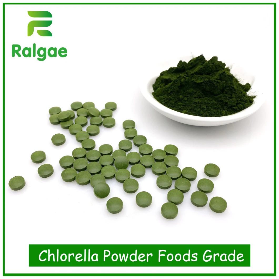 Pure Microalgae Chlorella Tablets Vegan Protein Supplements