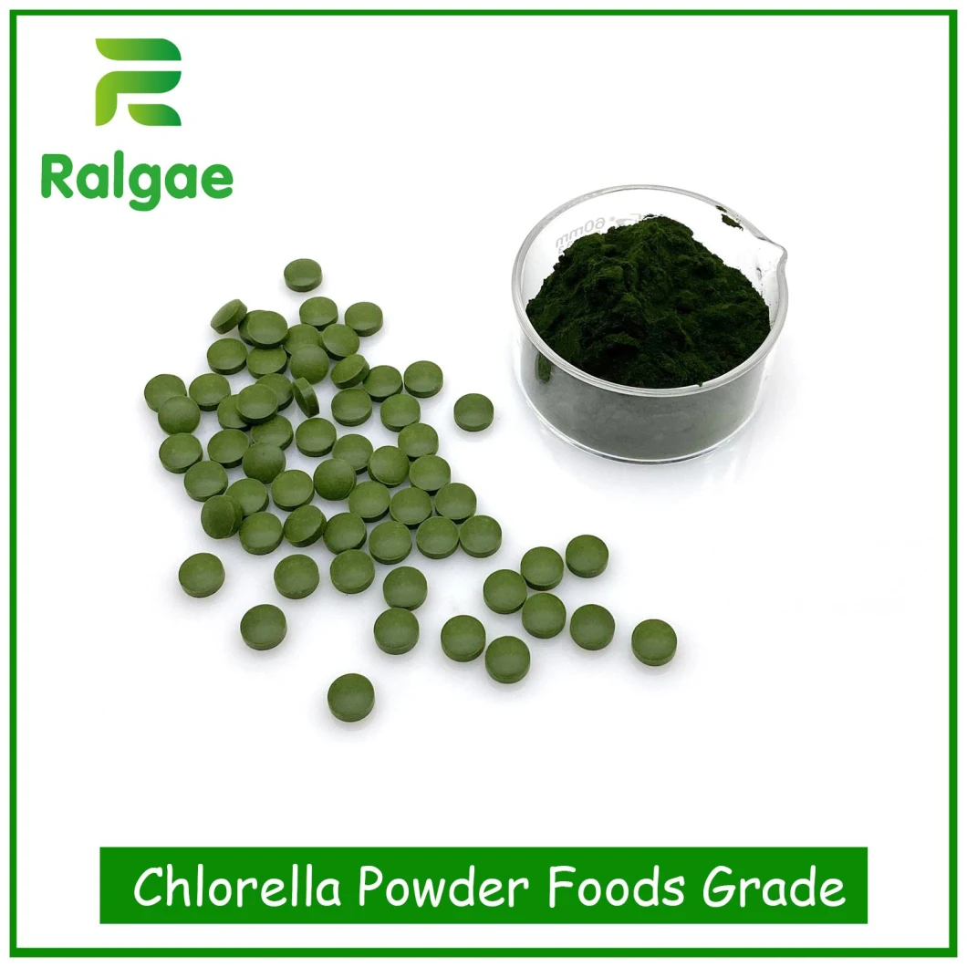 Pure Microalgae Chlorella Tablets Vegan Protein Supplements