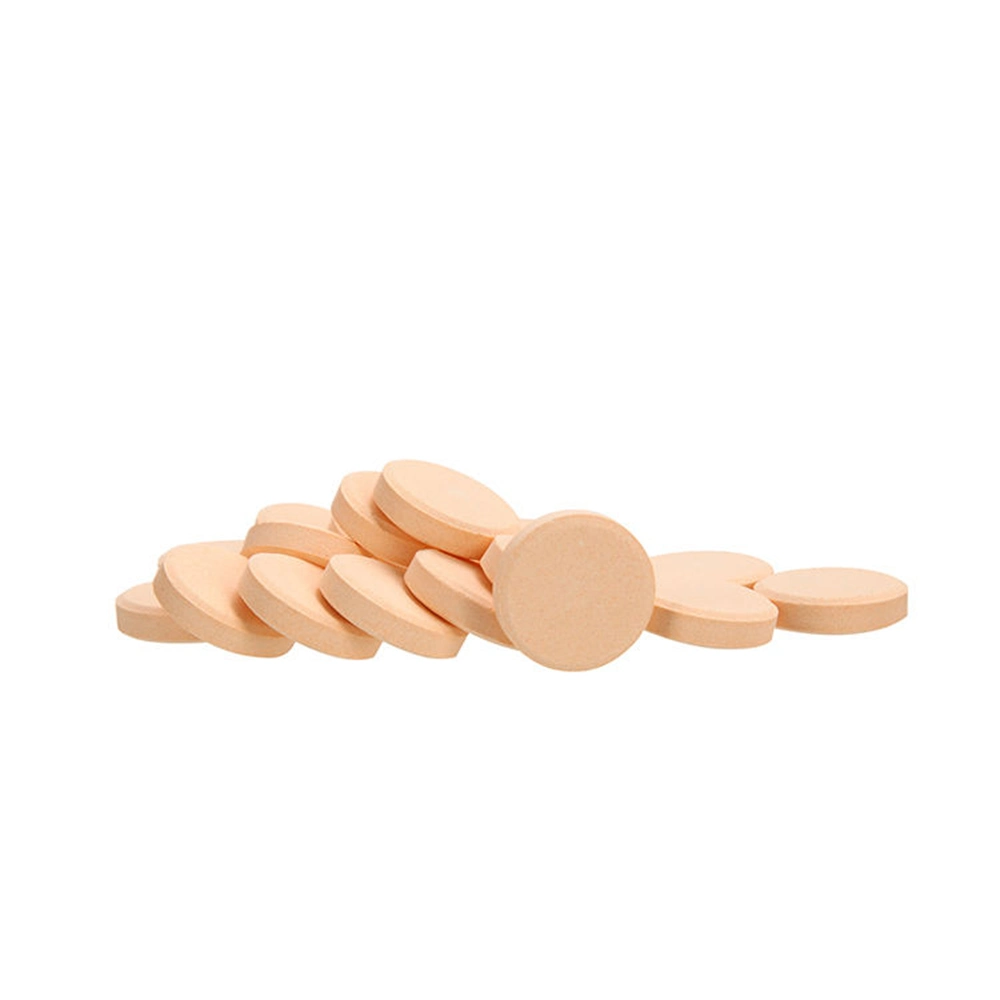 OEM Vitamin C Effervescent Tablet 20 Tablets Sugar Free Orange Flavor Dietary Supplement