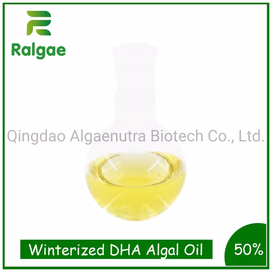 Winterized Vegan Omega -3 Oil DHA Algal Oil 50% DHA No EPA for Vegetarian Nutrition Dietary Supplement Softgel CAS6217-54-5